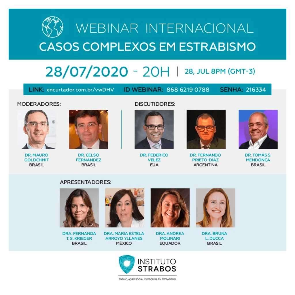 Webinar Internacional - Instituto Strabos 2020