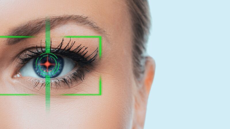 olho com laser (cirurgia refrativa)